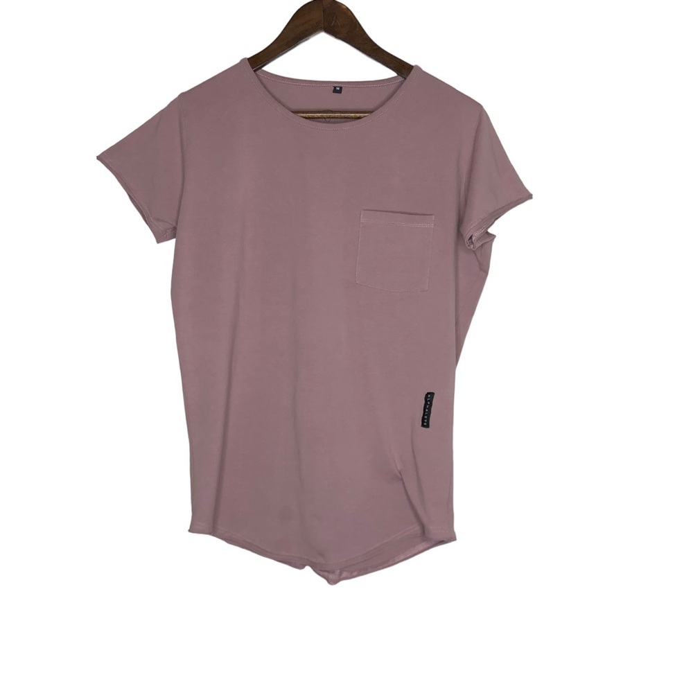 Alphalete‎ Women’s Pink Short Sleeve Top Size Medium Cotton Blend